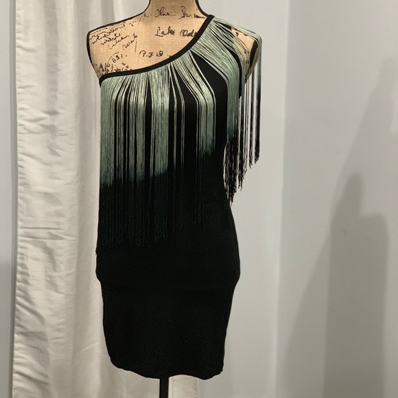 NWT Zara fun flirty one-shoulder dress M - Picture 3 of 8